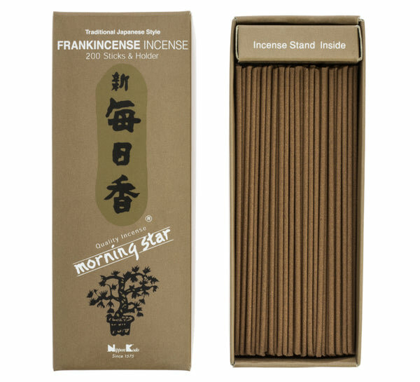 NIPPON KODO Weihrauch Morning Star (Frankincense) 200 Japanische Räucherstäbchen 98730