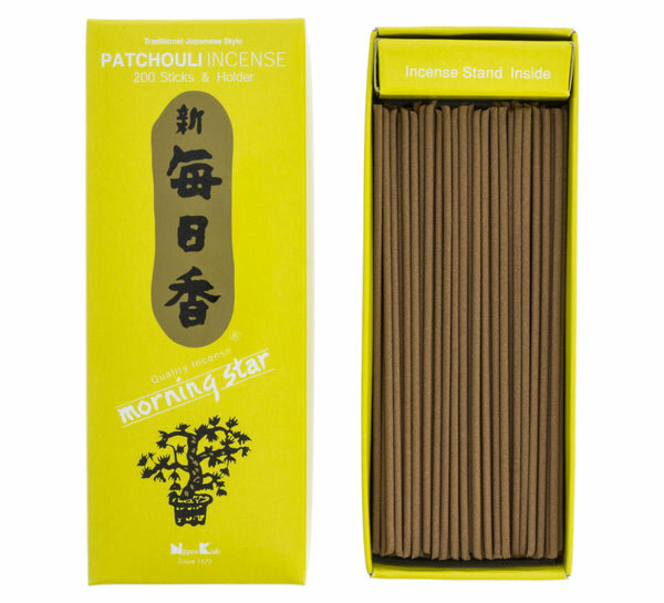 NIPPON KODO Weihrauch Morning Star Patchouli 200 Japanische Räucherstäbchen 174