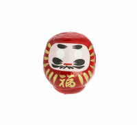 Roter traditioneller DARUMA Glücksbringer groß...