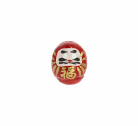 Roter traditioneller DARUMA Viel Glück klein KP13